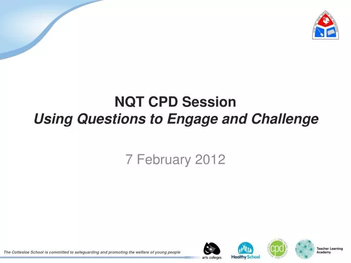 nqt cpd session using questions to engage and challenge
