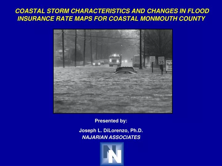 coastal storm characteristics and changes in flood insurance rate maps for coastal monmouth county