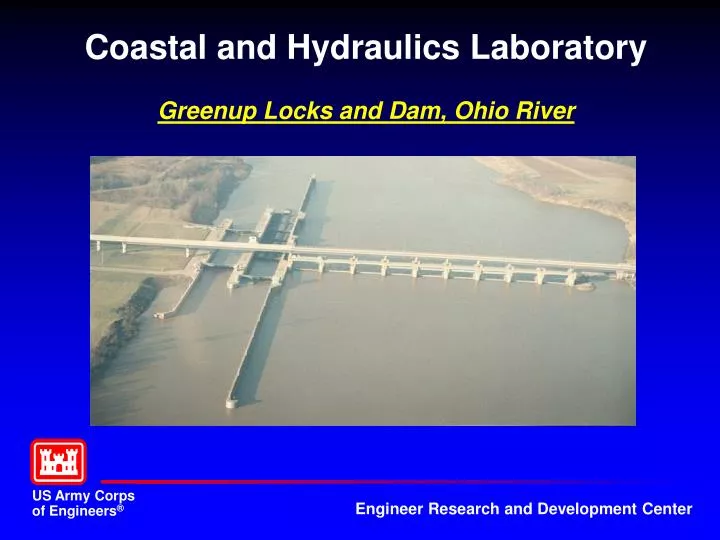 coastal and hydraulics laboratory greenup locks and dam ohio river