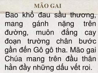 m o gai