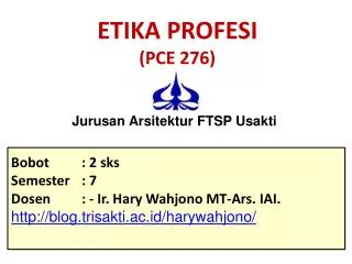 etika profesi pce 276