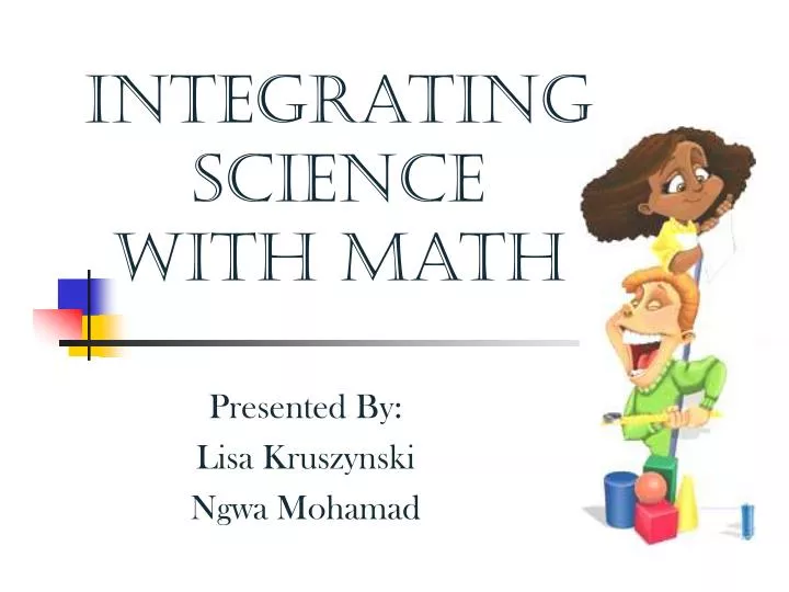 integrating science with math