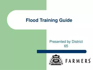 Flood Training Guide