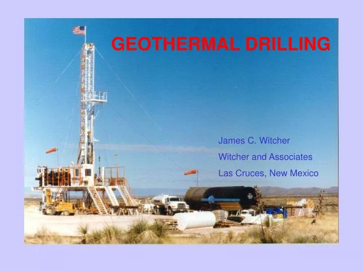 geothermal drilling