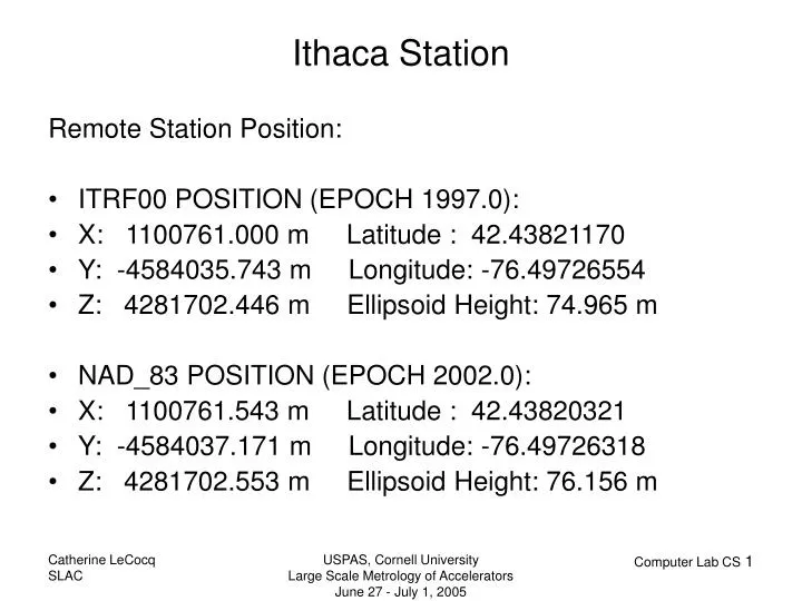 ithaca station