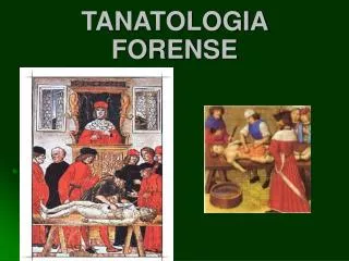 tanatologia forense