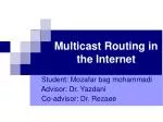 PPT - Chapter 21 . Unicast and Multicast Routing: Routing Protocols ...