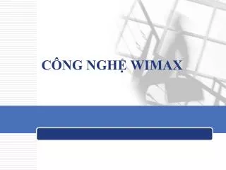 c ng ngh wimax