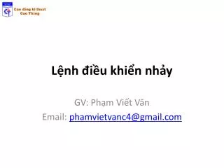 l nh i u khi n nh y