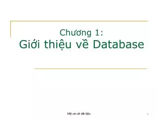ch ng 1 gi i thi u v database