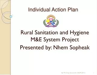 Individual Action Plan