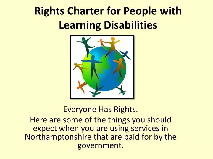 rights charter for people with learning disabilities