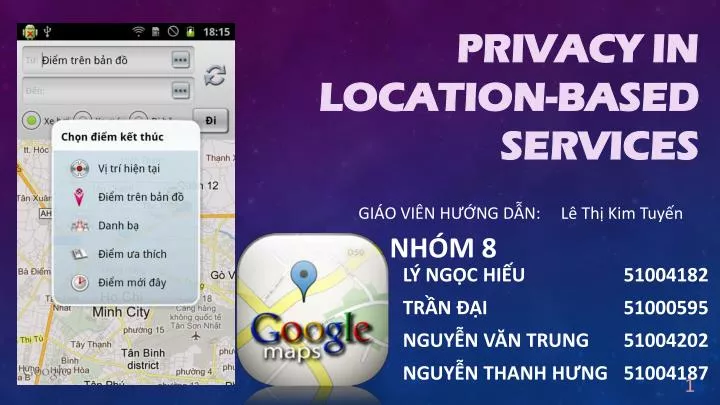 privacy in location based services