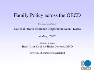 Family Policy across the OECD