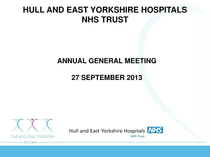 hull and east yorkshire hospitals nhs trust