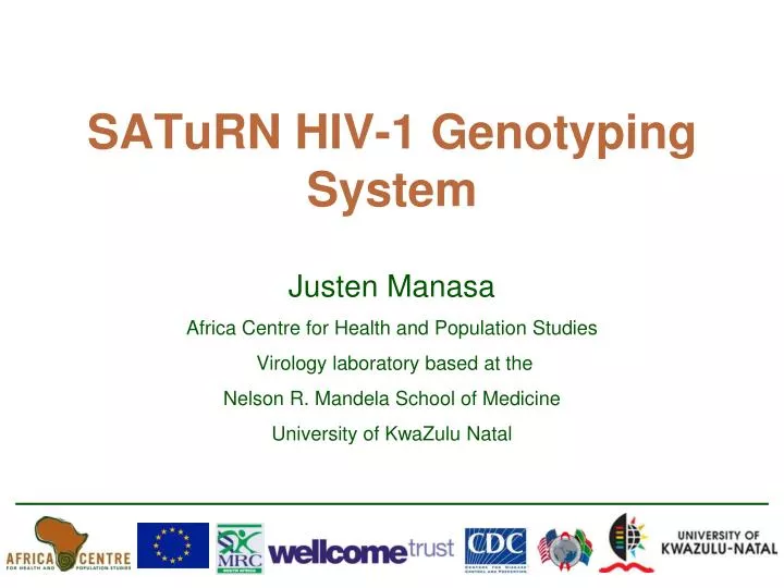 saturn hiv 1 genotyping system