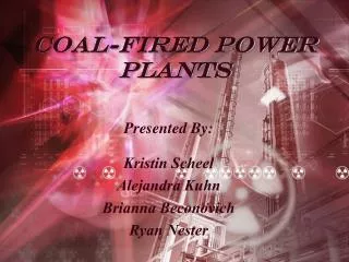 coal fired power plants