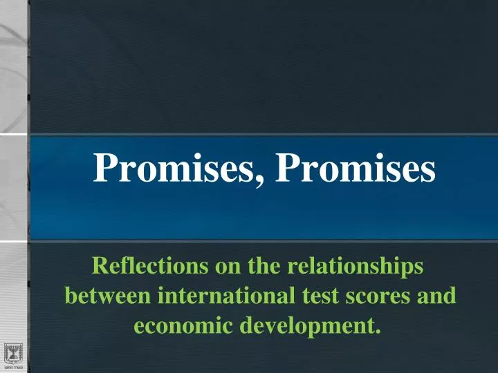 promises promises