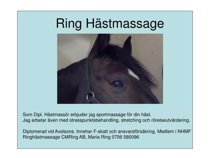 ring h stmassage