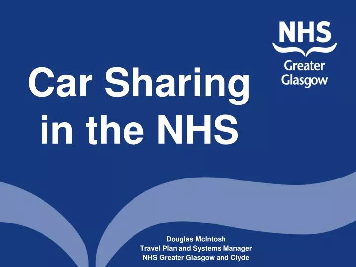 car sharing in the nhs