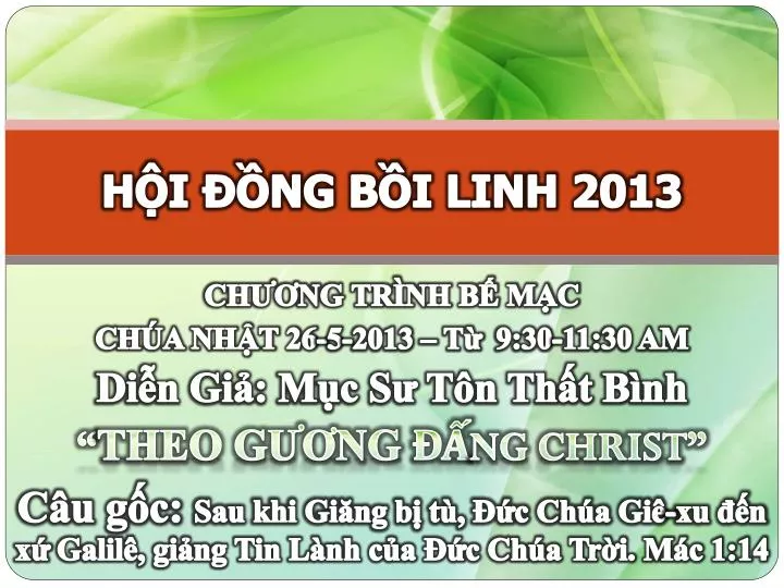 h i ng b i linh 2013