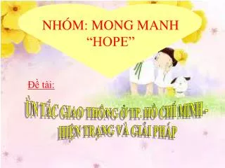 nh m mong manh hope