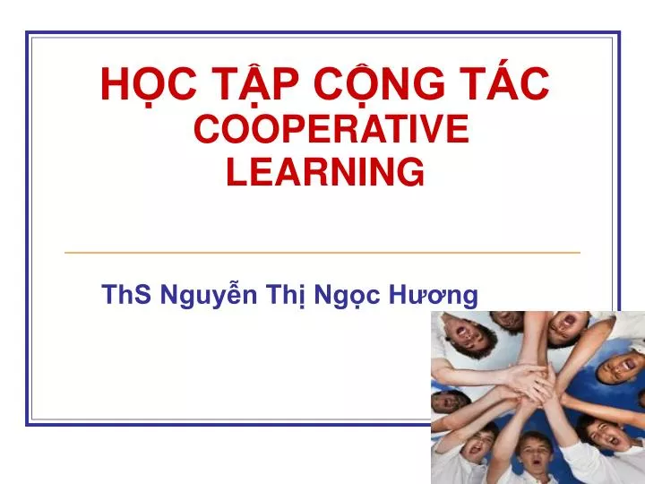 h c t p c ng t c cooperative learning