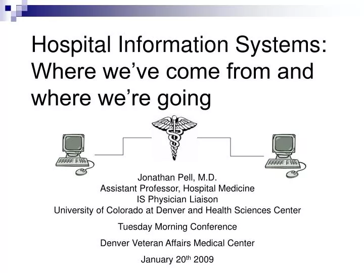 hospital information systems where we ve come from and where we re going