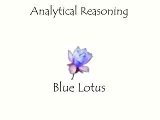 Analytical Reasoning