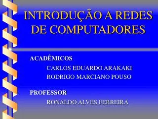 introdu o a redes de computadores