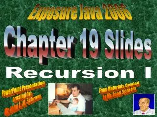 Chapter 19 Slides