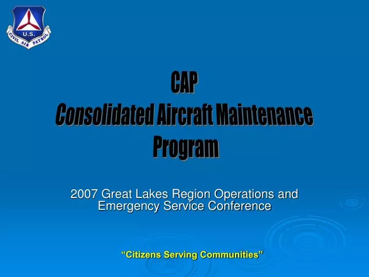 2007 great lakes region operations and emergency service conference