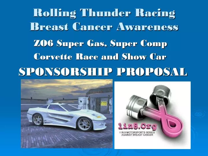 rolling thunder racing breast cancer awareness