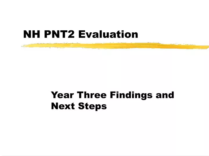 nh pnt2 evaluation