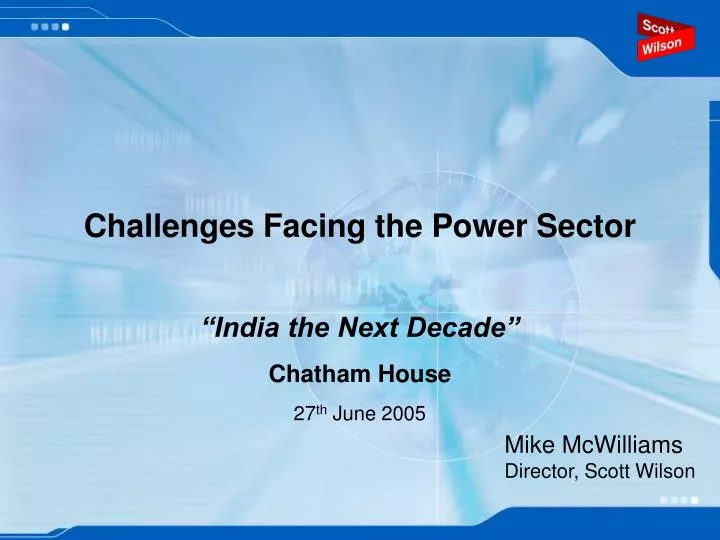 challenges facing the power sector