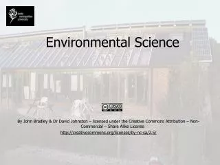 Environmental Science