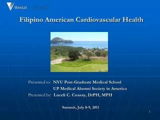 Filipino American Cardiovascular Health