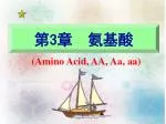 (Amino Acid, AA, Aa, aa)