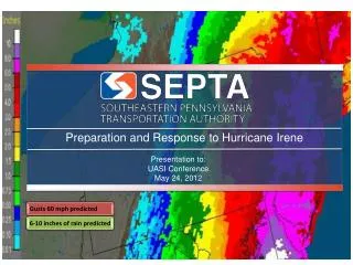 Preparation and Response to Hurricane Irene