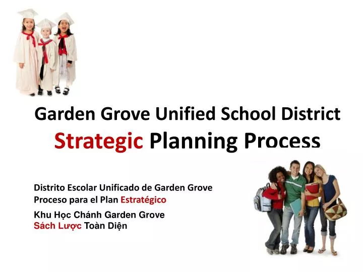garden grove unified school district strategic planning process