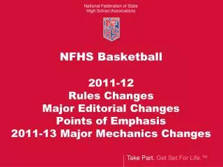 Correction: 2011-13 Basketball Officials Manual