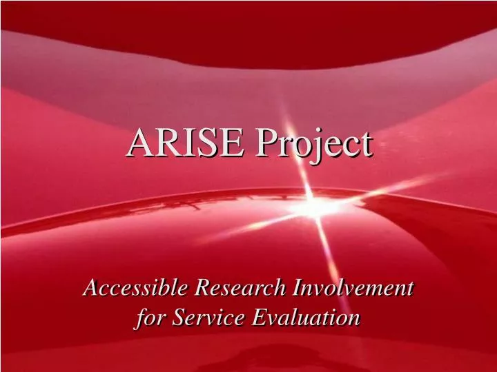arise project