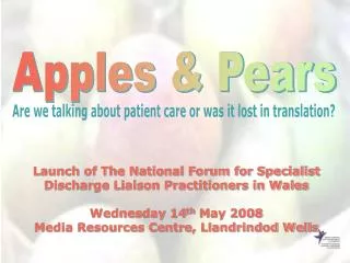 Apples &amp; Pears