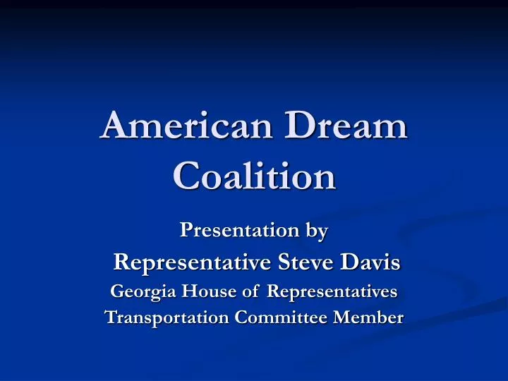 american dream coalition