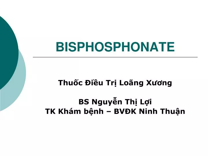 bisphosphonate