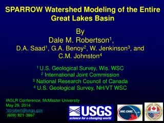 SPARROW Watershed Modeling of the Entire Great Lakes Basin