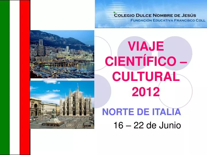 viaje cient fico cultural 2012