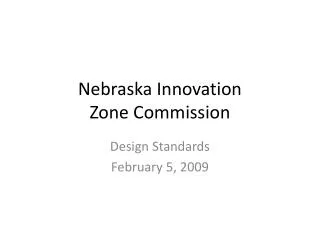 Nebraska Innovation Zone Commission