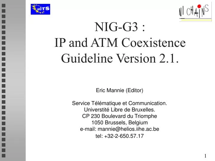 nig g3 ip and atm coexistence guideline version 2 1