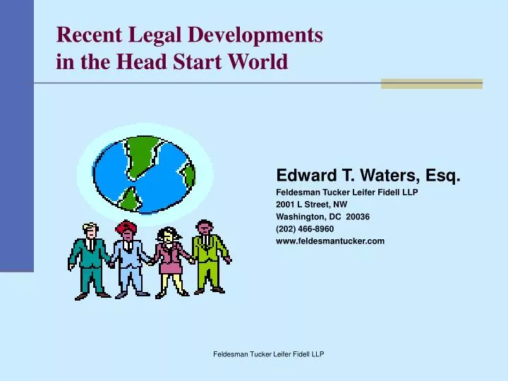 recent legal developments in the head start world